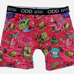 Stand Out Be Odd Crazy Spongebob Squarepants Boxer Briefs